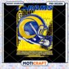 Los Angeles Rams PNG Sublimation Design