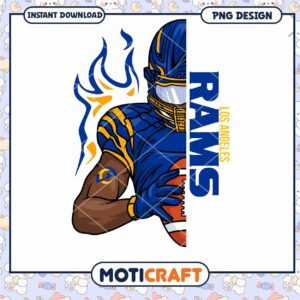 Los Angeles Rams PNG Football Player