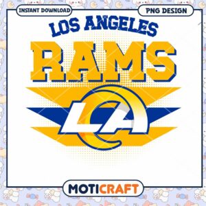 Los Angeles Rams PNG Design