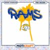 Los Angeles Rams PNG Design Instant Download