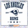 Los Angeles Rams PNG Design 1937