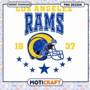 Los Angeles Rams PNG Design Download
