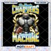 Los Angeles Chargers Robot PNG Sublimation