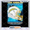 Los Angeles Chargers PNG Game Time Design