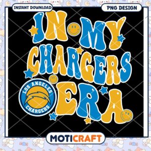 Los Angeles Chargers PNG Design
