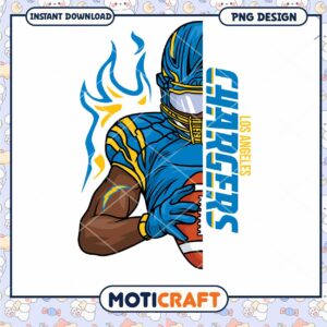 Los Angeles Chargers PNG Football Player