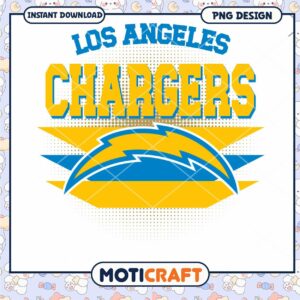 Los Angeles Chargers Logo PNG Instant Download for Fans and Decor