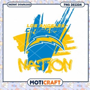 Los Angeles Chargers Nation PNG