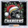 Los Angeles Chargers Christmas PNG