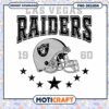 Las Vegas Raiders PNG Helmet Design