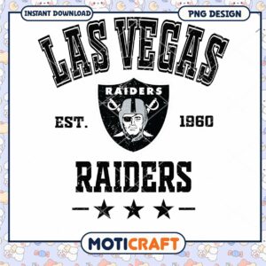 Las Vegas Raiders PNG Design 1960