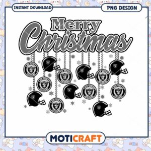 Las Vegas Raiders Christmas PNG