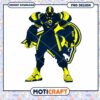 LA Rams Robot PNG Design Instant Download