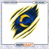 LA Rams Logo PNG Design Instant Download
