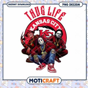 Kansas City Thug Life PNG Sublimation