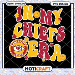 Kansas City Chiefs Retro PNG Design