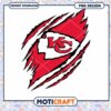 Kansas City Chiefs PNG Logo Claw Design
