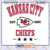 Kansas City Chiefs PNG Design 1960