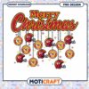 Kansas City Chiefs Merry Christmas PNG