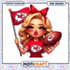 Kansas City Chiefs Girl PNG Sublimation