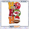 Kansas City Chiefs Christmas PNG Design