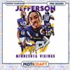 Justin Jefferson PNG Minnesota Vikings