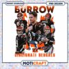 Joe Burrow Cincinnati Bengals PNG Sublimation