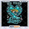 Jacksonville Jaguars True Love PNG Design