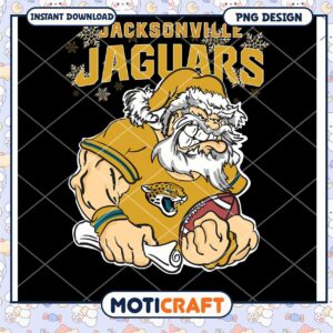 Jacksonville Jaguars Santa PNG