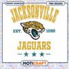 Jacksonville Jaguars PNG Design Instant Download 1995 Vintage Style