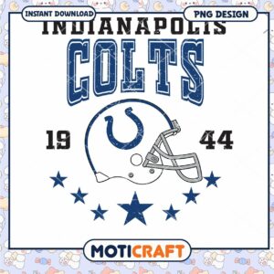 Indianapolis Colts PNG Sublimation Design