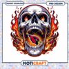 Flaming Skull Arizona Cardinals PNG
