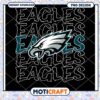 Eagles PNG Design Instant Download for Sports Fans and Crafters