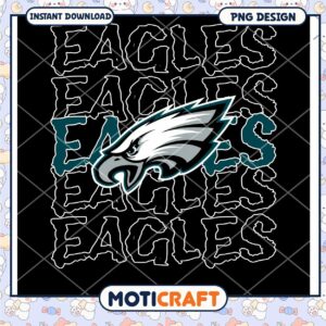 Eagles PNG Design Instant Download for Sports Fans and Crafters Eagles PNG Design Instant Download for Sports Fans and Crafters