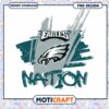 Eagles Nation PNG Design Instant Download for Fans and Crafters