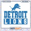 Detroit Lions PNG Design Instant Download