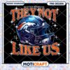 Denver Broncos They Not Like Us PNG