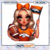 Denver Broncos Girl PNG Sublimation 1 Denver Broncos Girl PNG Sublimation