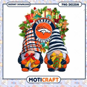 Denver Broncos Gnomes Christmas PNG Denver Broncos Gnomes Christmas PNG