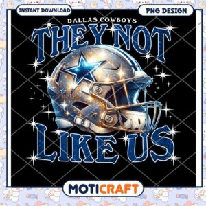 Dallas Cowboys They Not Like Us PNG