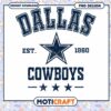 Dallas Cowboys PNG Design 1960