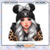 Cute Raiders Girl PNG Design with Mouse Ears Instant Download Art