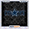 Cowboys Star Graphic PNG Instant Download for Sports Fans
