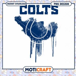 Colts Watercolor PNG Sublimation