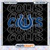 Colts Themed PNG Design for Instant Download Sports Lovers