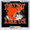 Cleveland Browns They Not Like Us PNG Design Instant Download Art