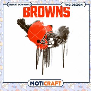 Cleveland Browns Helmet PNG Design