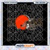 Cleveland Browns Helmet PNG Design for Instant Download Graphic