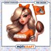 Cleveland Browns Girl PNG Sublimation Design