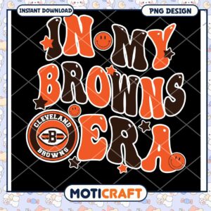 Cleveland Browns Era PNG Design